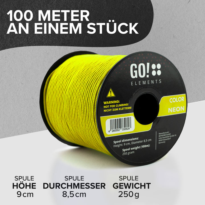 Paracord Seil 2mm Typ 100