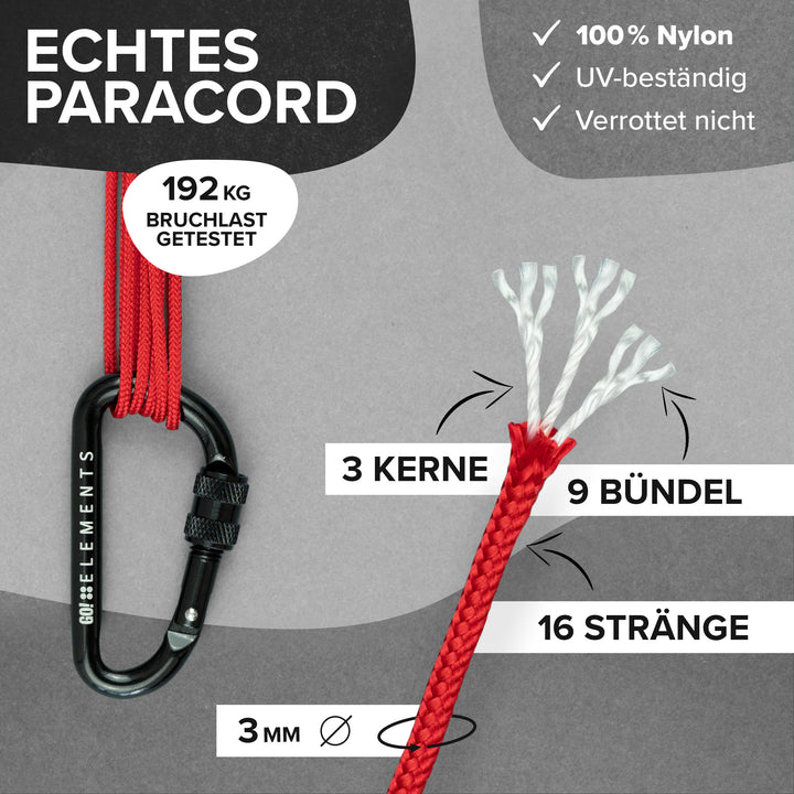 Paracord Seil 3mm Typ 425