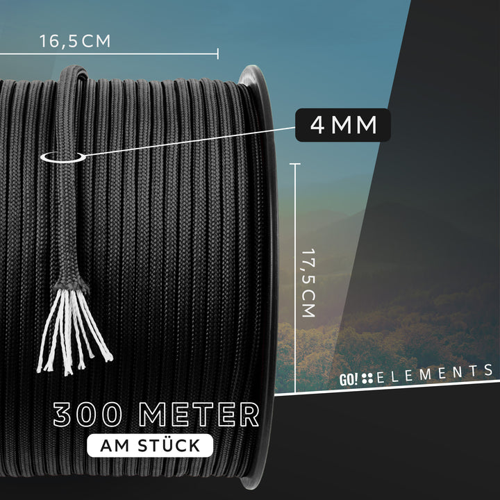 Paracord Seil 4mm Typ 550