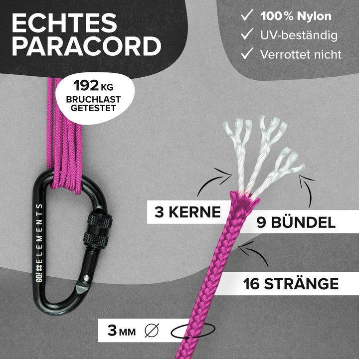 Paracord Seil 3mm Typ 425