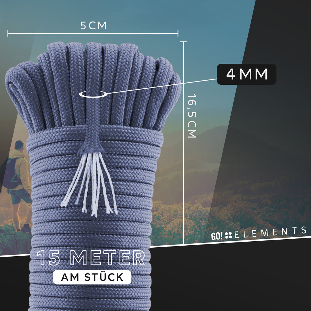 Paracord Seil 4mm Typ 550