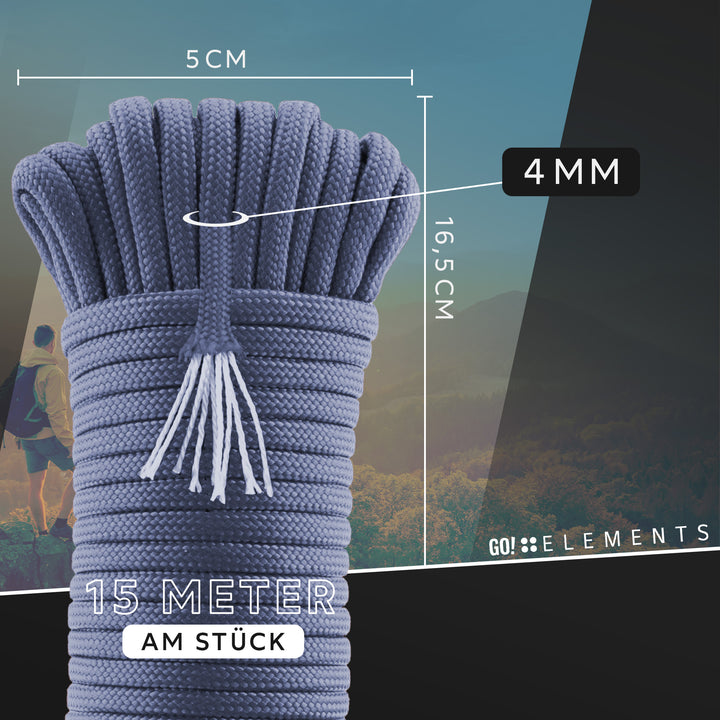 Paracord Seil 4mm Typ 550