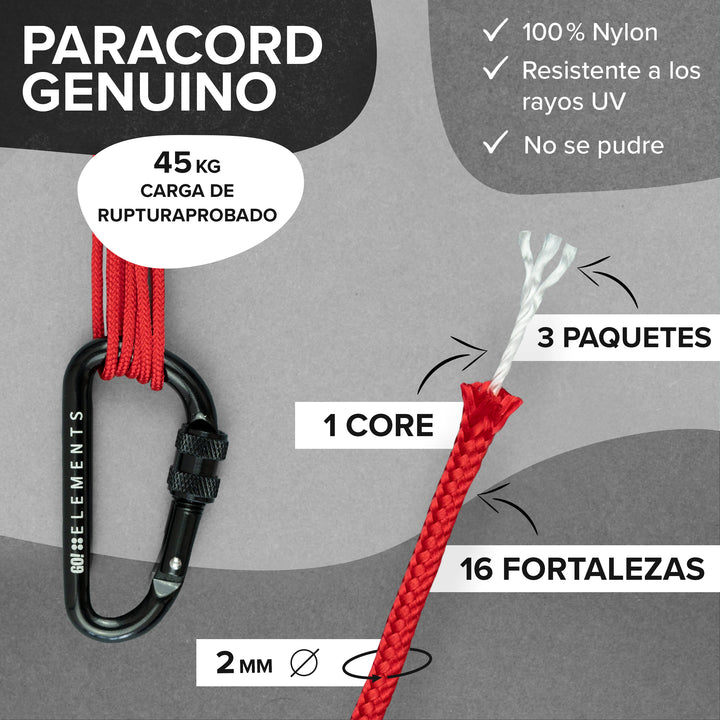 Paracord Seil 2mm Typ 100