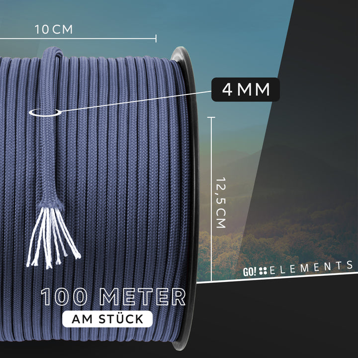 Paracord Seil 4mm Typ 550
