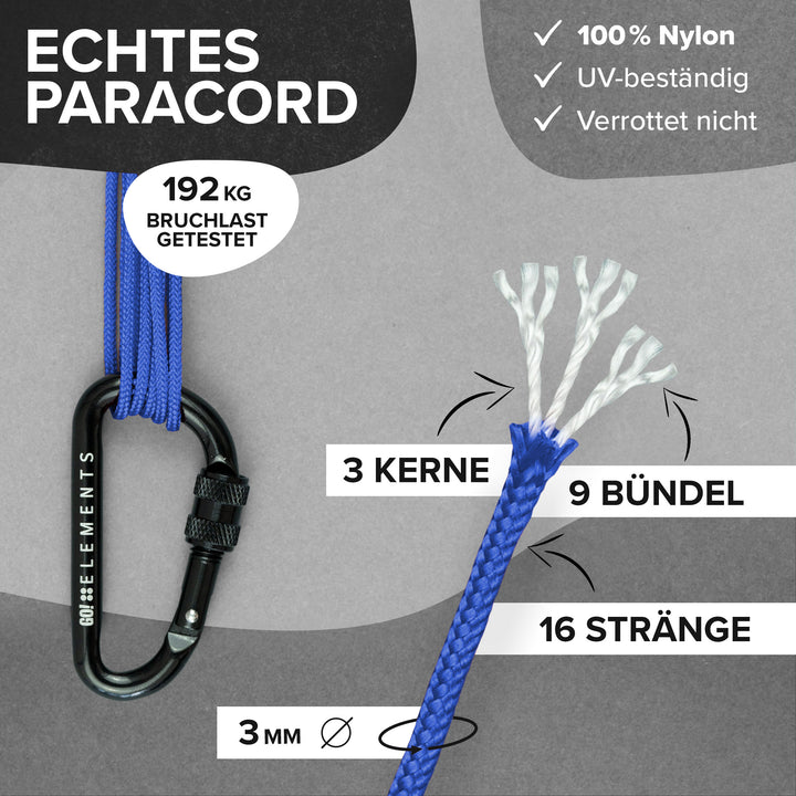 Paracord Seil 3mm Typ 425