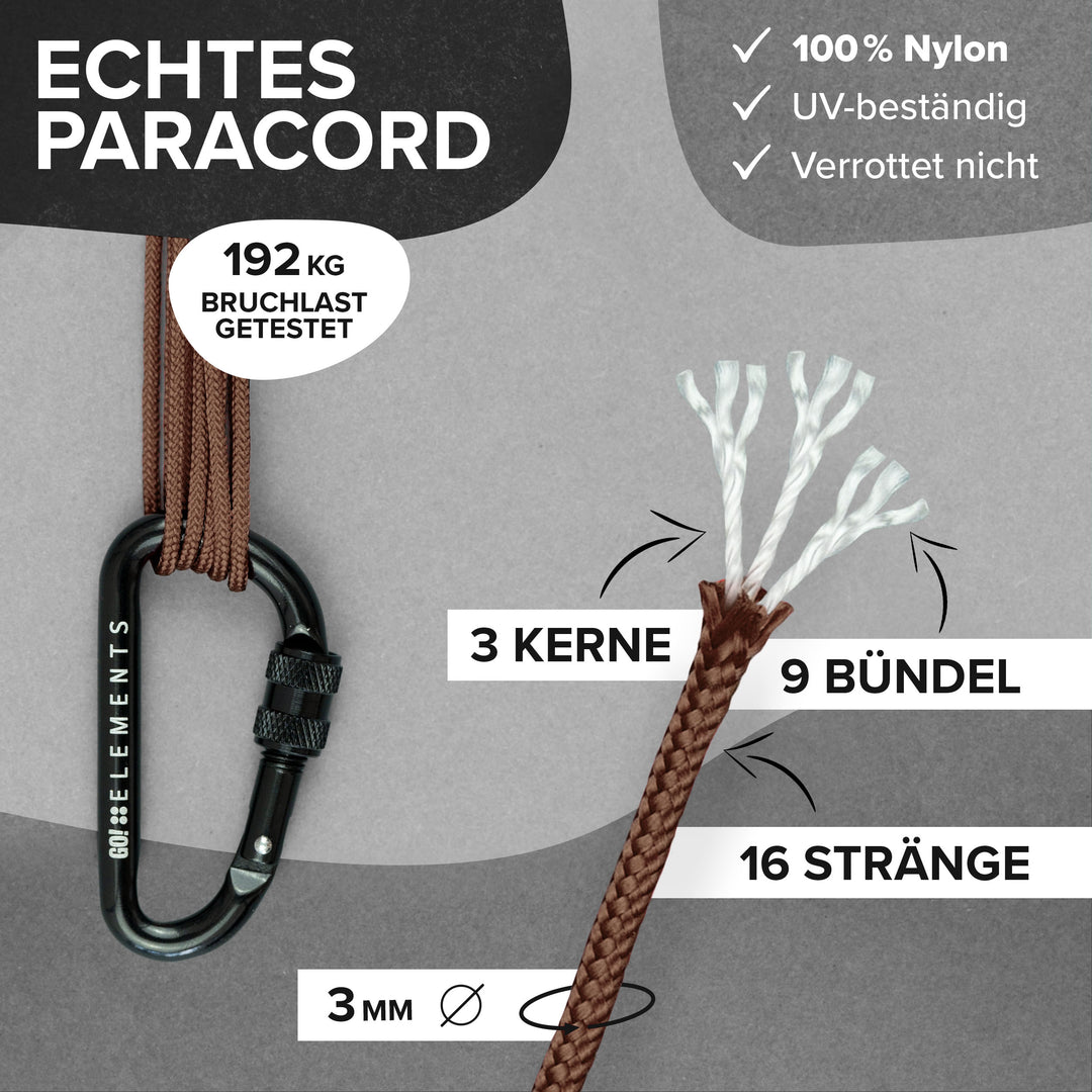 Paracord Seil 3mm Typ 425