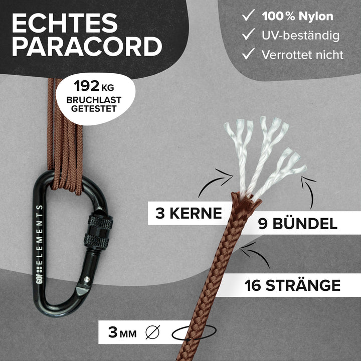 Paracord Seil 3mm Typ 425
