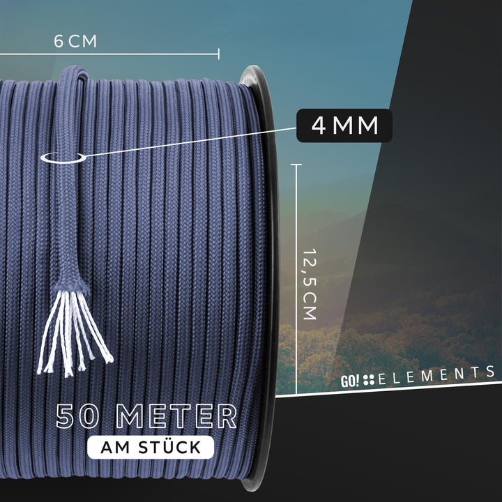 Paracord Seil 4mm Typ 550