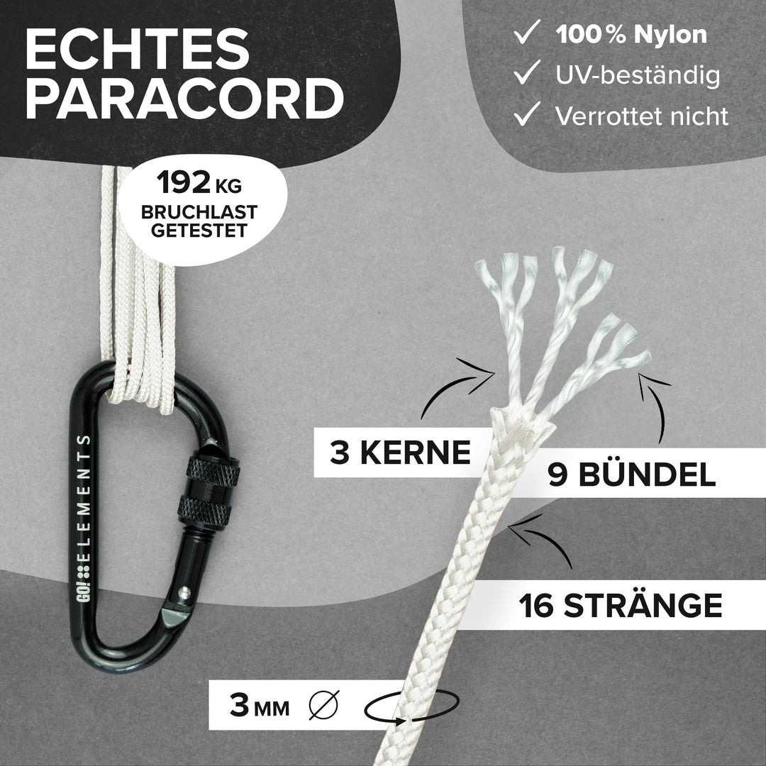Paracord Seil 3mm Typ 425
