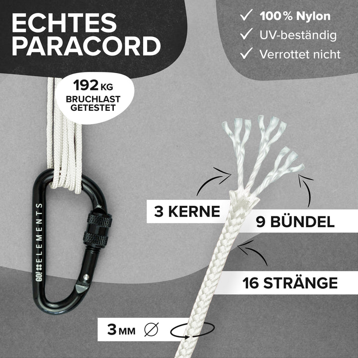 Paracord Seil 3mm Typ 425