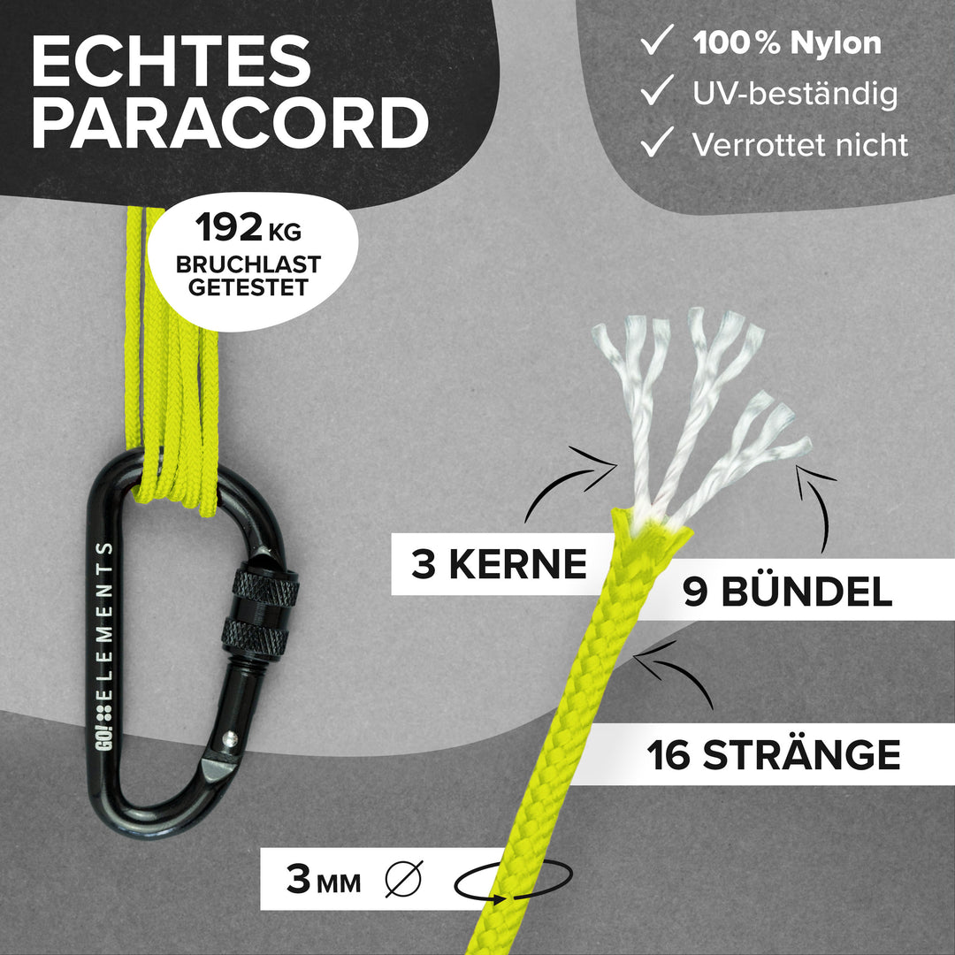 Paracord Seil 3mm Typ 425