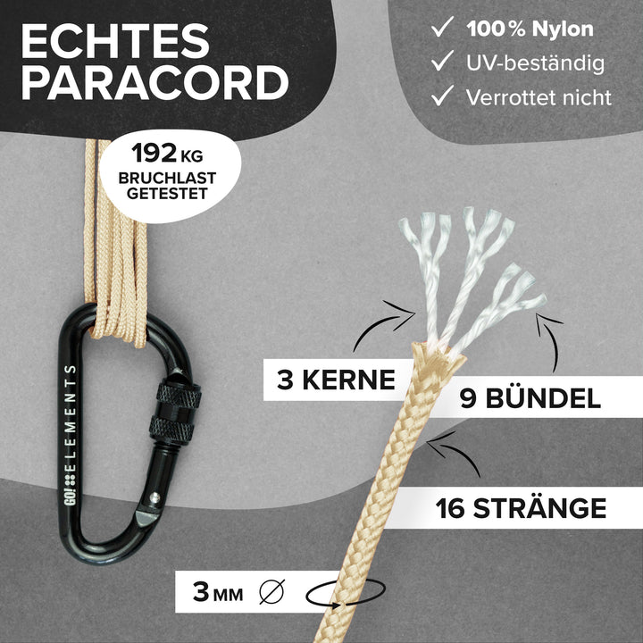 Paracord Seil 3mm Typ 425