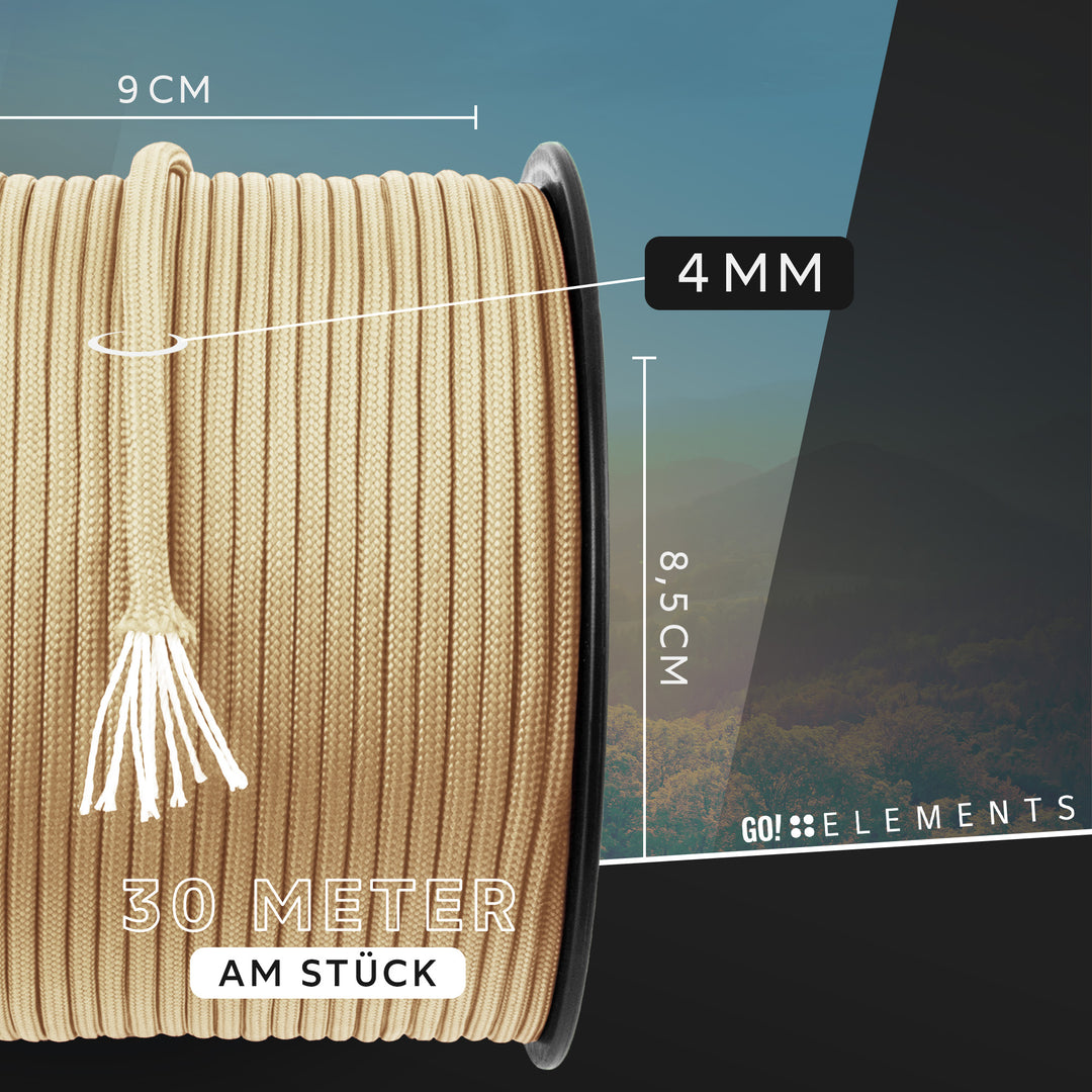 Paracord Seil 4mm Typ 550
