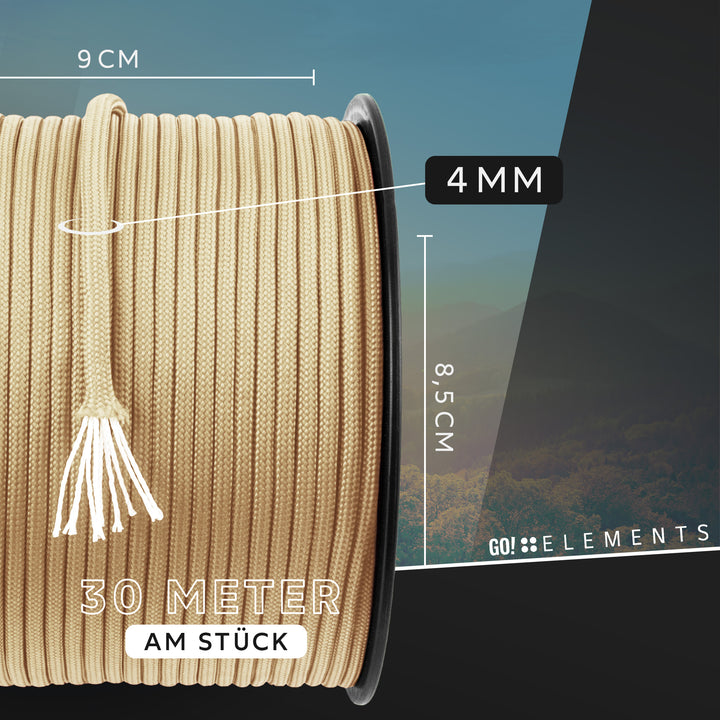 Paracord Seil 4mm Typ 550