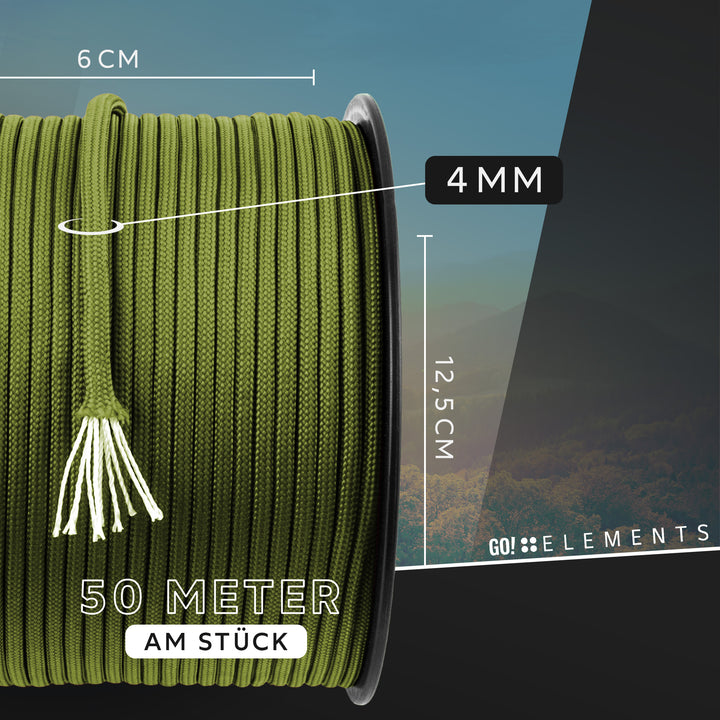 Paracord Seil 4mm Typ 550