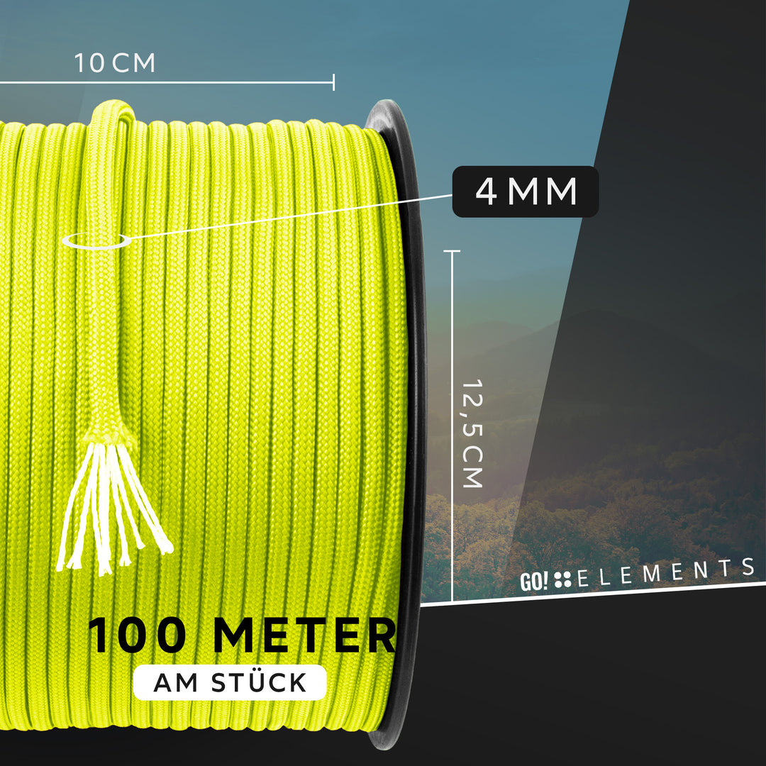 Paracord Seil 4mm Typ 550