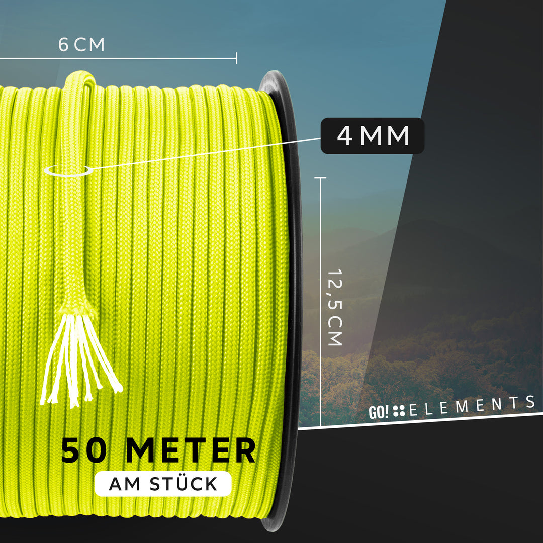 Paracord Seil 4mm Typ 550