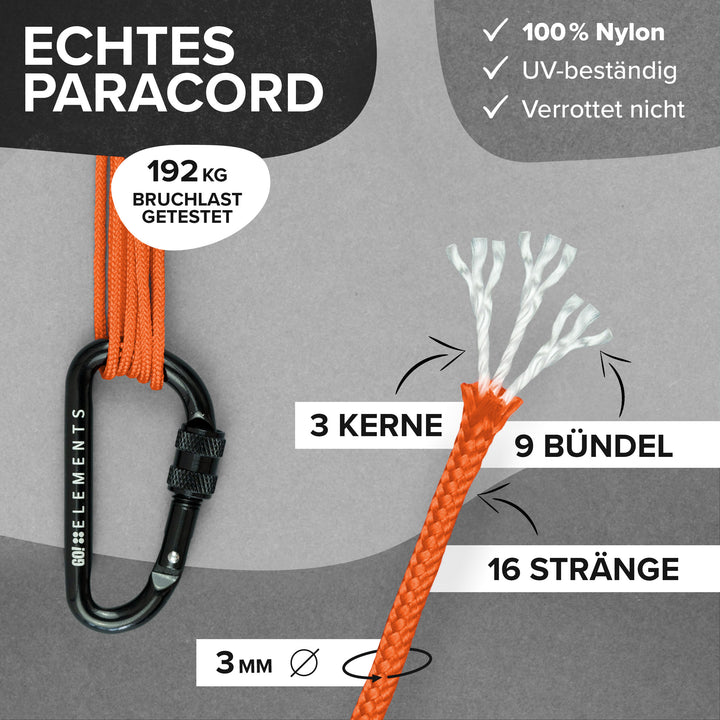 Paracord Seil 3mm Typ 425