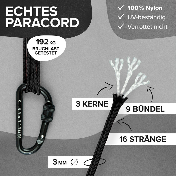 Paracord Seil 3mm Typ 425