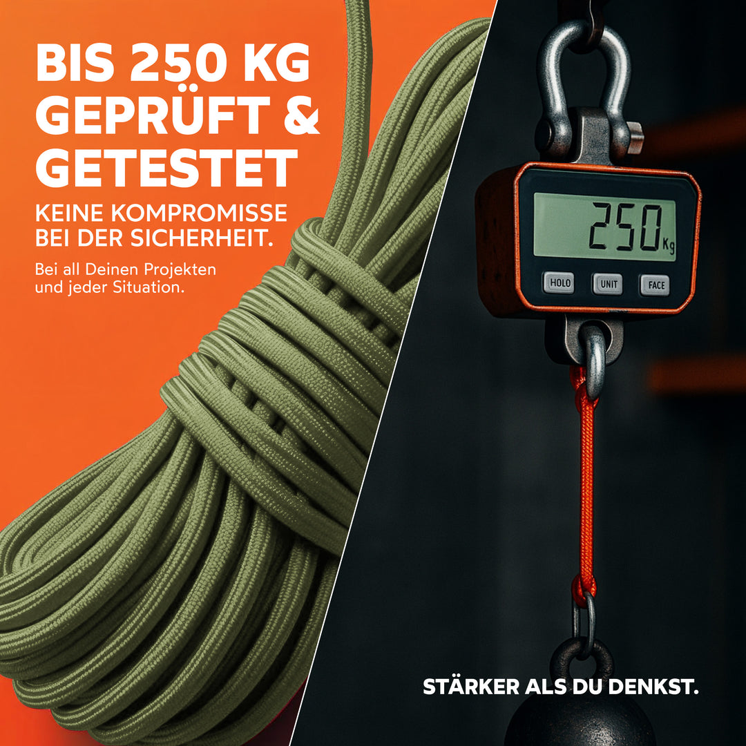 Paracord Seil 4mm Typ 550