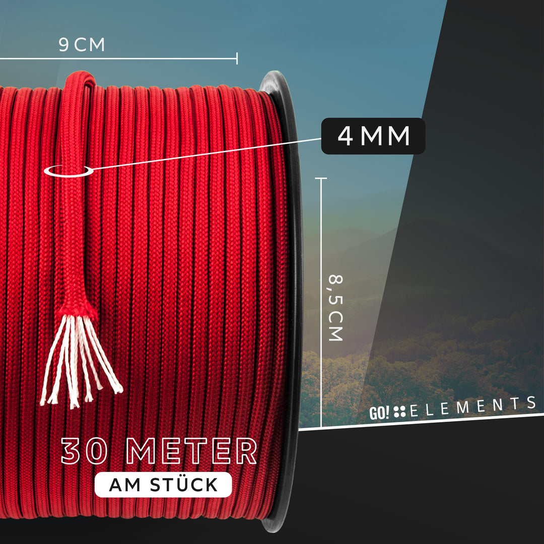 Paracord Seil 4mm Typ 550