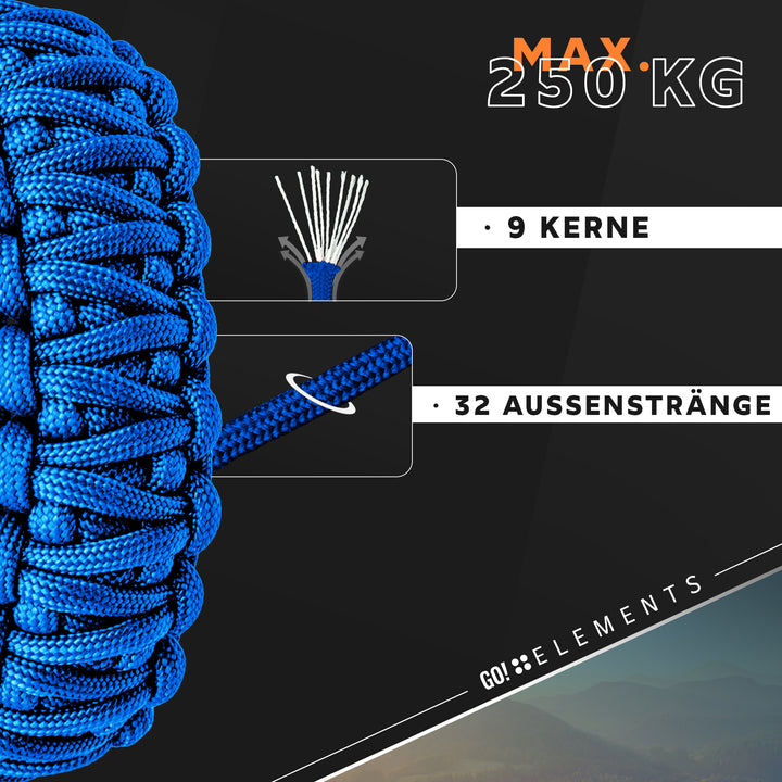 Paracord Seil 4mm Typ 550