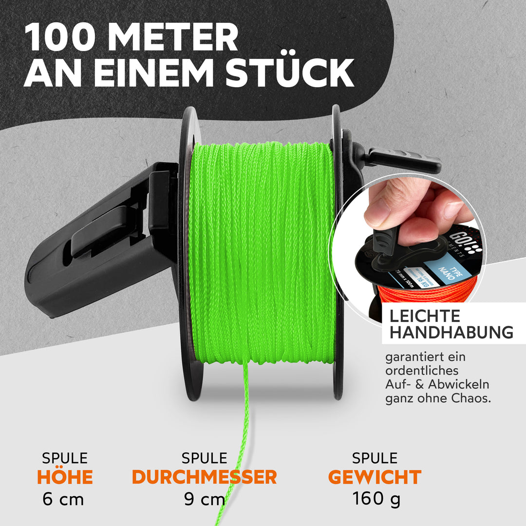 Nano Cord Seil 0,75mm Typ Nano
