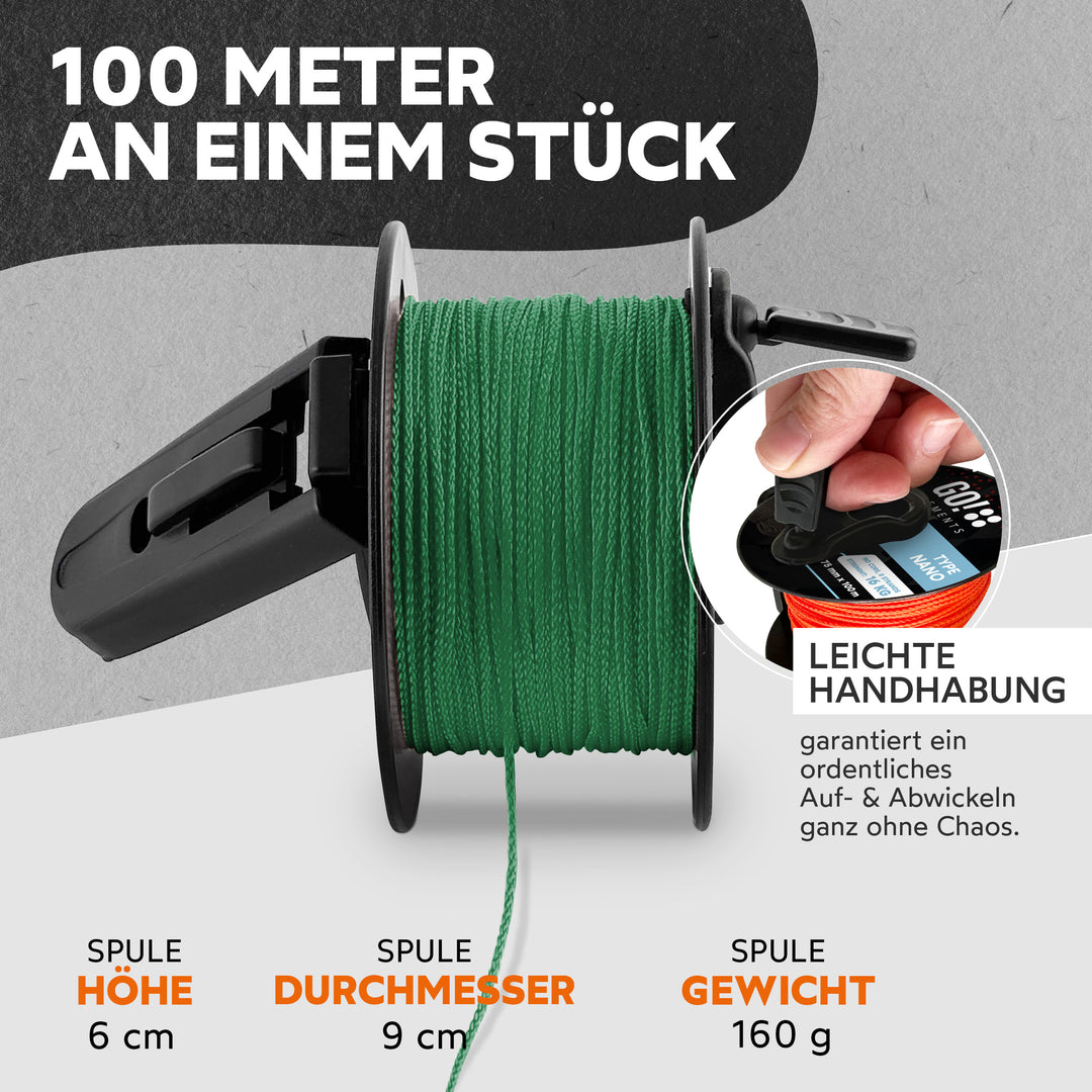 Nano Cord Seil 0,75mm Typ Nano