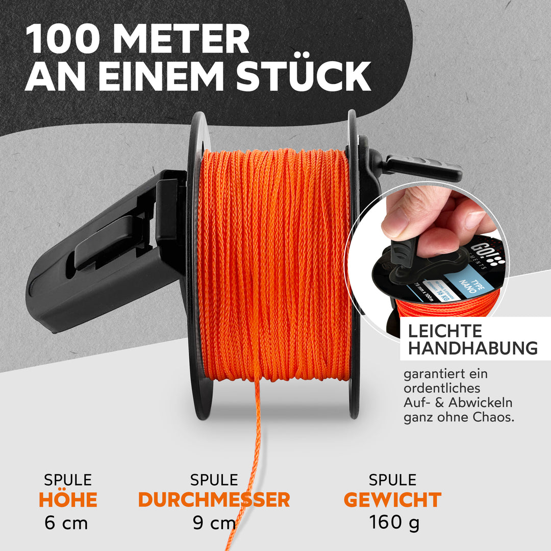 Nano Cord Seil 0,75mm Typ Nano
