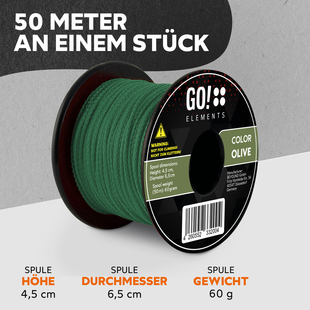 Nano Cord Seil 0,75mm Typ Nano