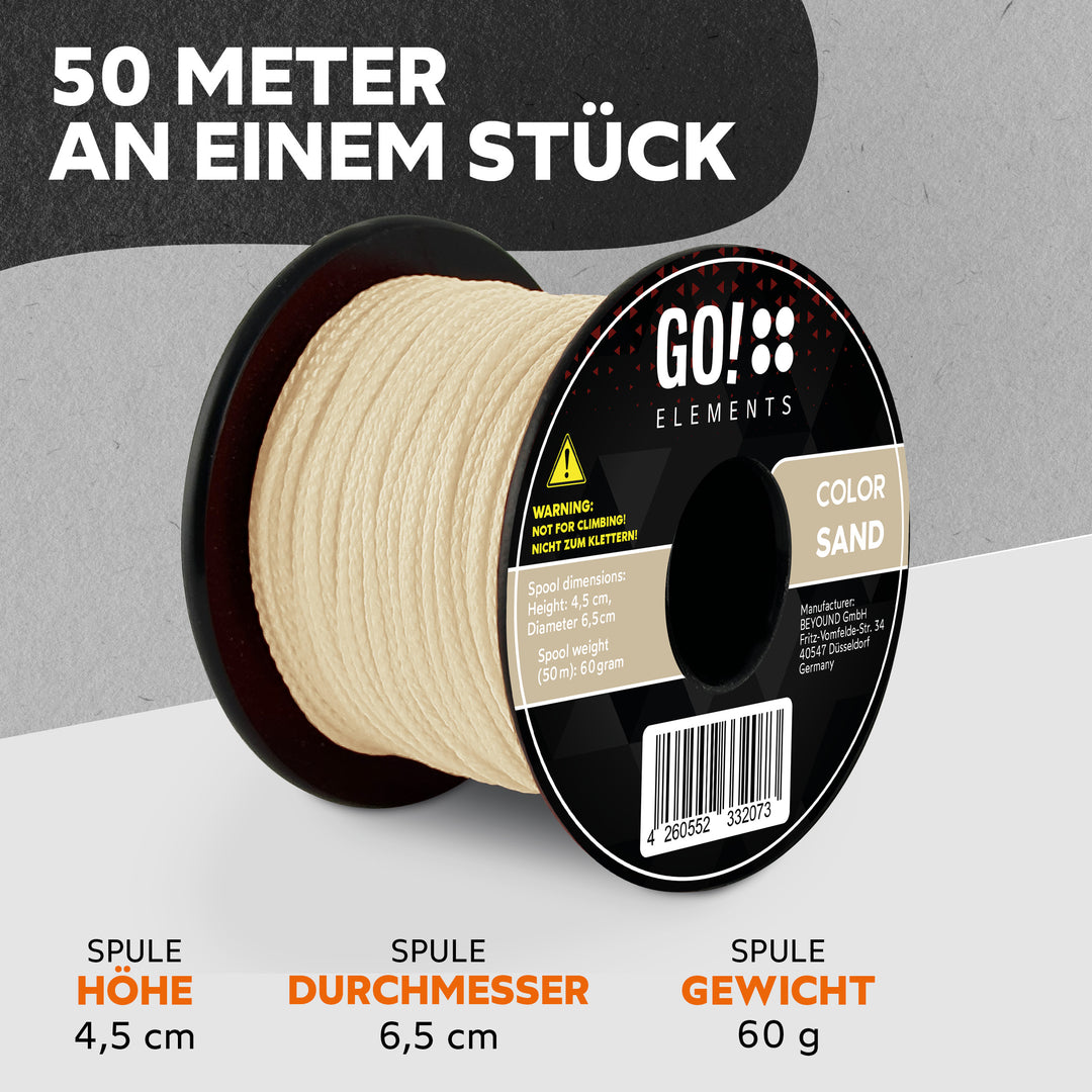 Nano Cord Seil 0,75mm Typ Nano