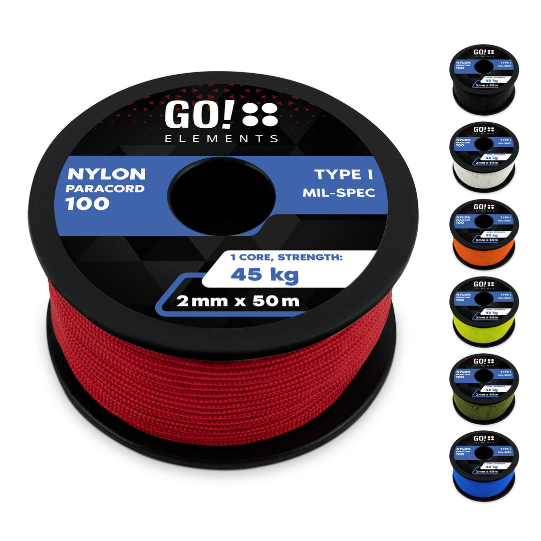 Paracord Seil 2mm Typ 100
