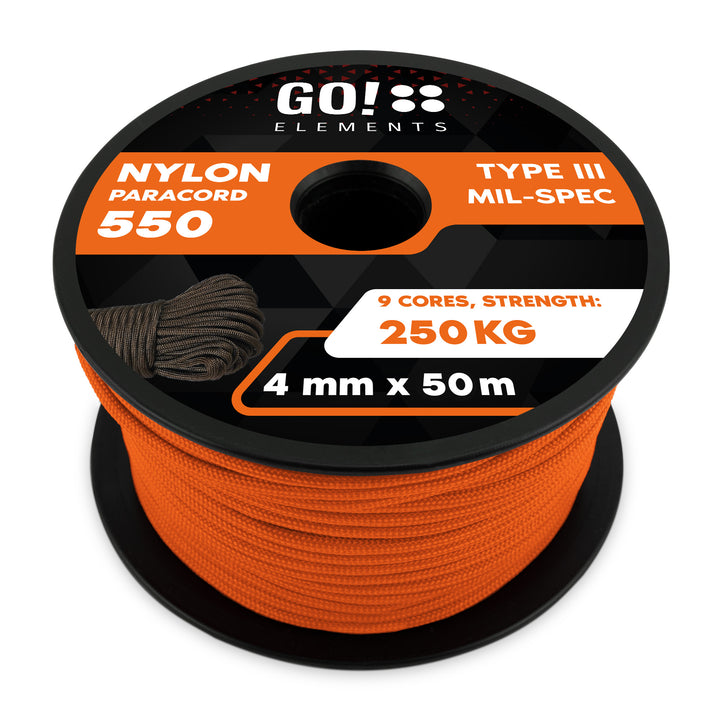 Paracord Seil 4mm Typ 550