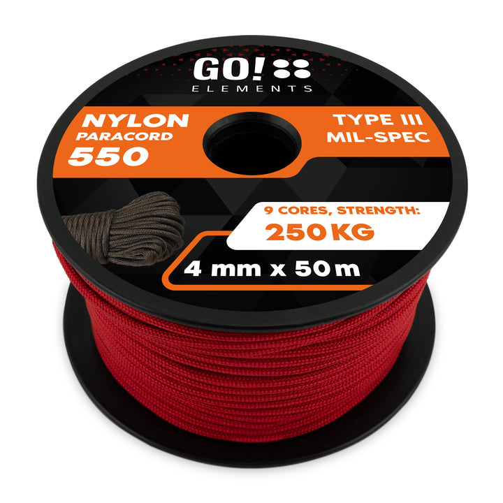 Paracord Seil 4mm Typ 550