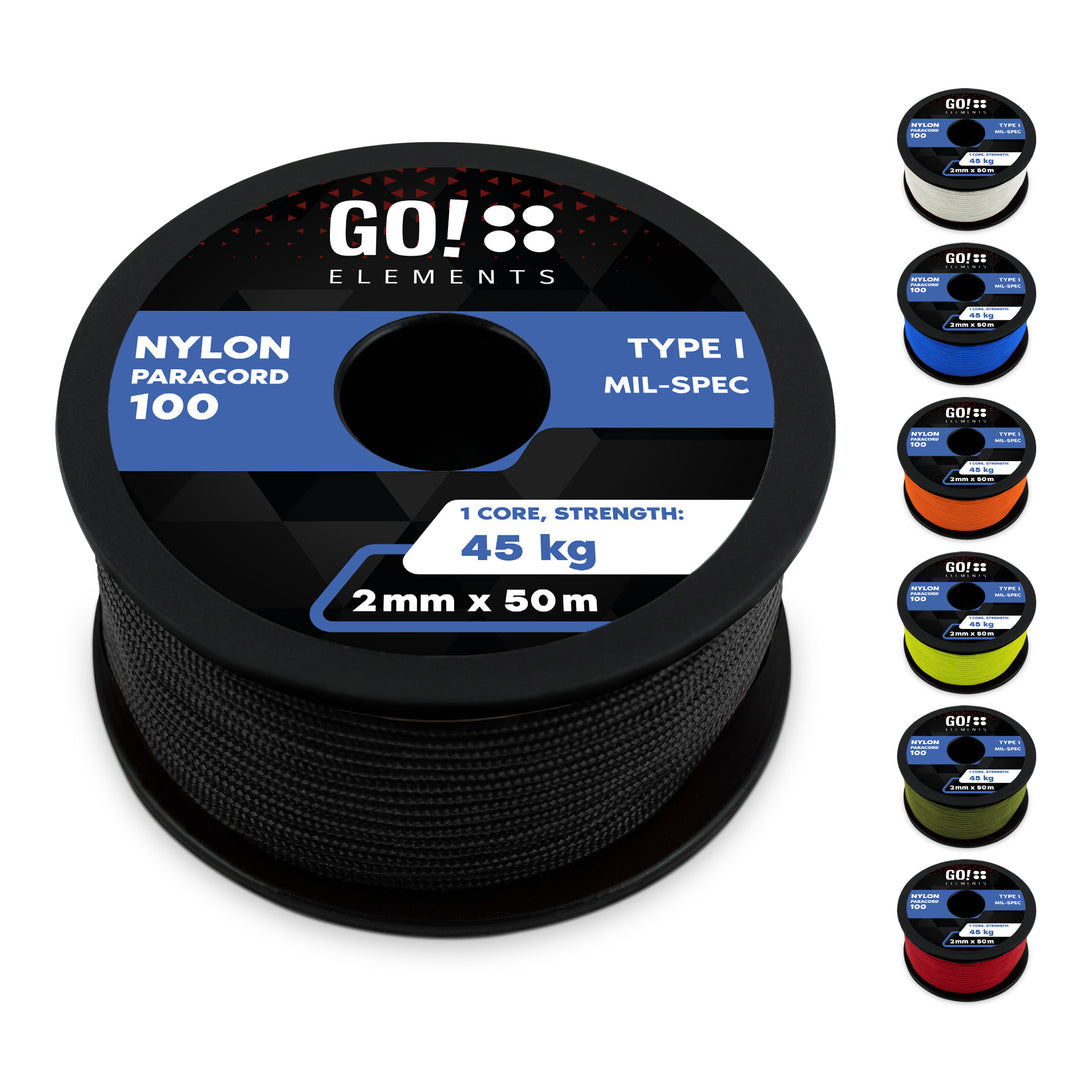 Paracord Seil 2mm Typ 100