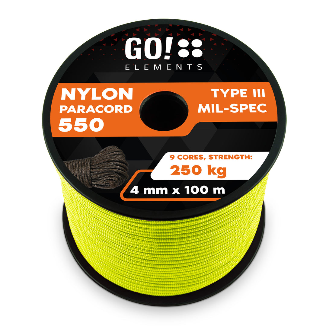 Paracord Seil 4mm Typ 550