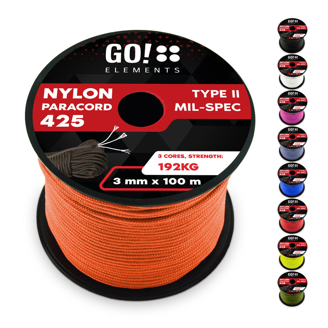 Paracord Seil 3mm Typ 425