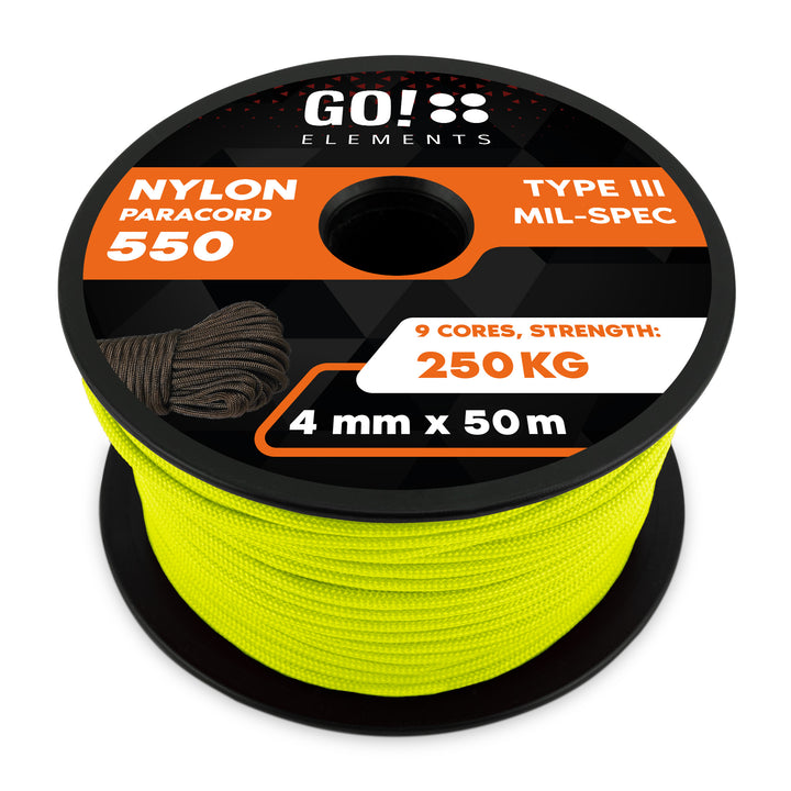 Paracord Seil 4mm Typ 550