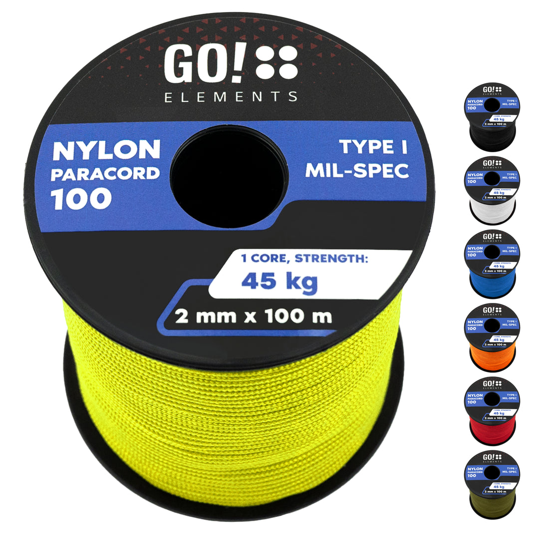 Paracord Seil 2mm Typ 100