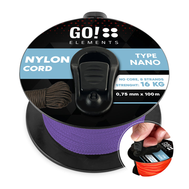 Nano Cord Seil 0,75mm Typ Nano