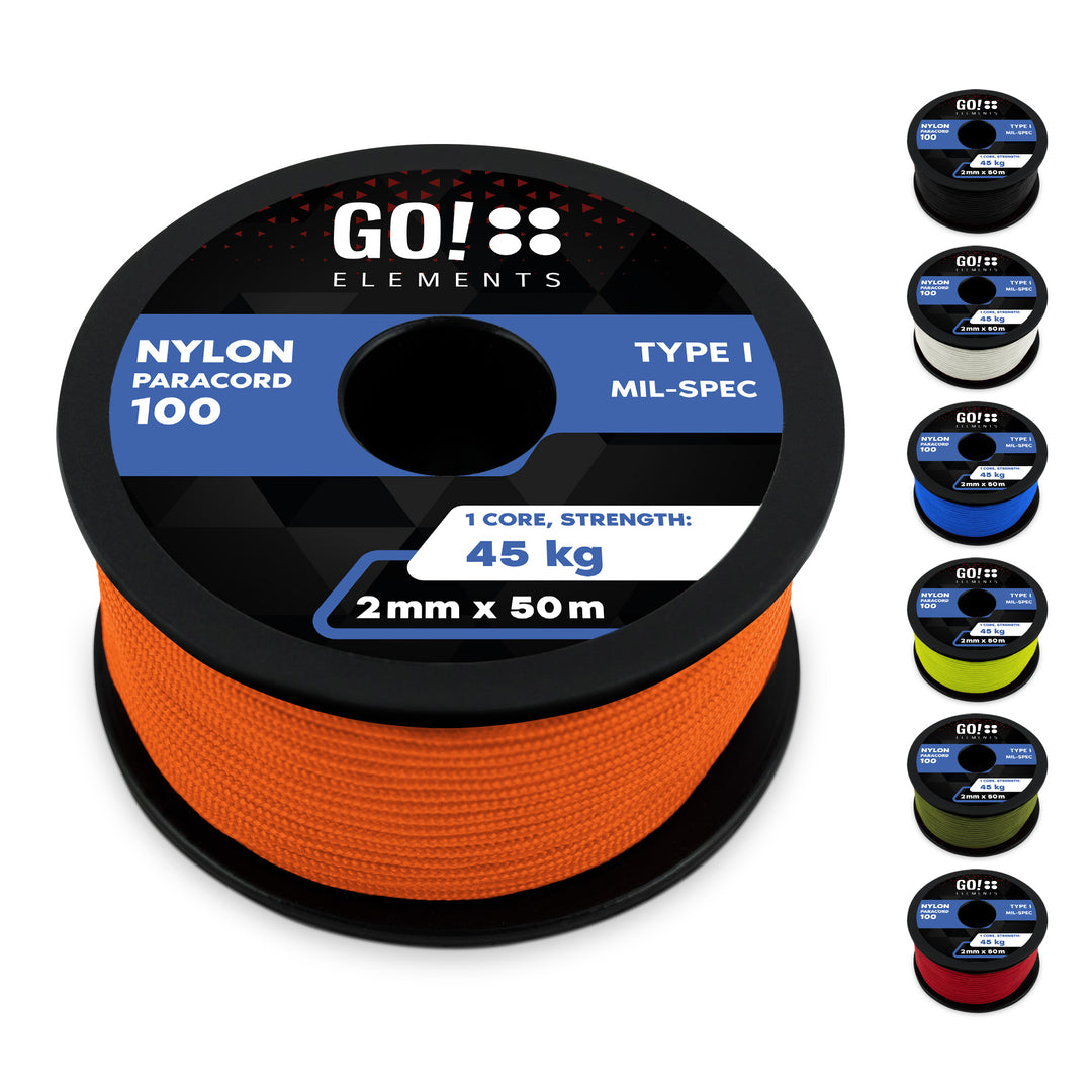 Paracord Seil 2mm Typ 100