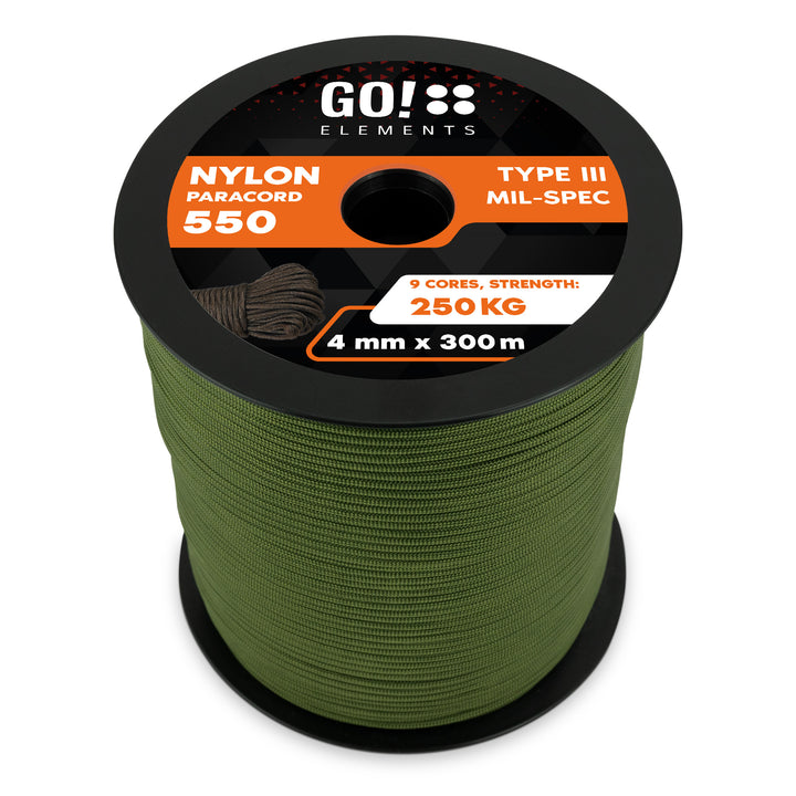 Paracord Seil 4mm Typ 550