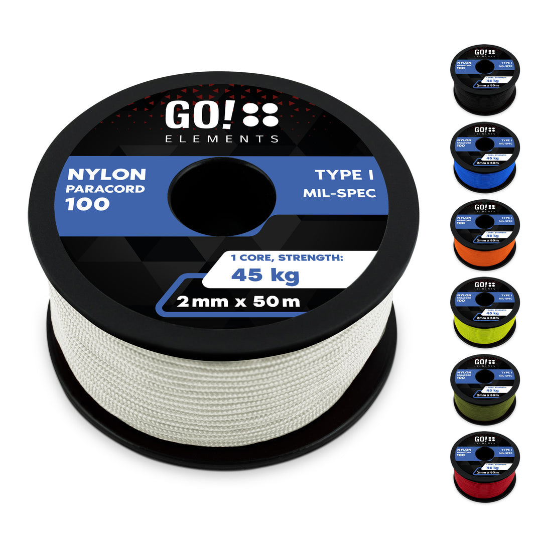 Paracord Seil 2mm Typ 100