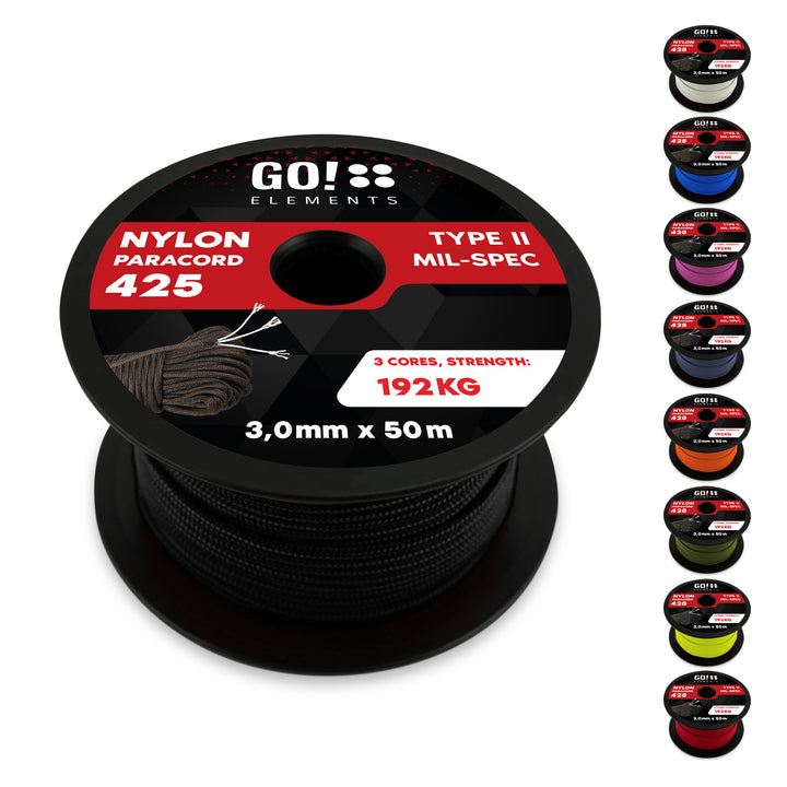 Paracord Seil 3mm Typ 425