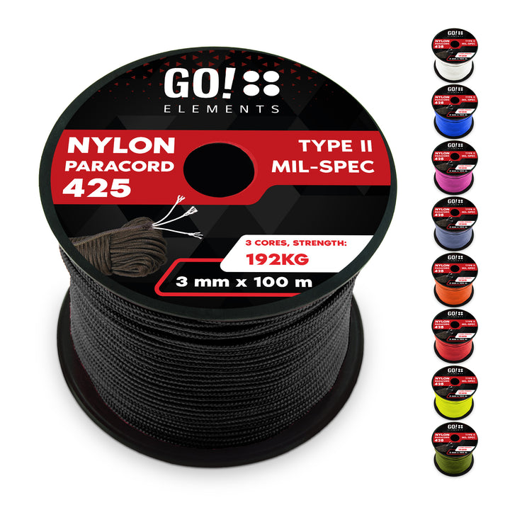 Paracord Seil 3mm Typ 425