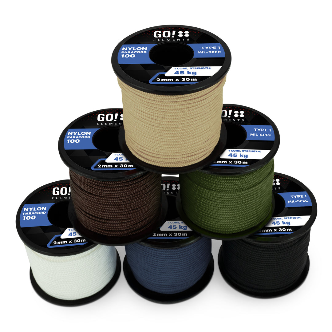Paracord Seil 2mm Typ 100