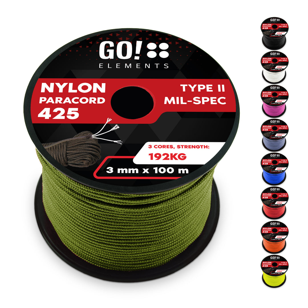 Paracord Seil 3mm Typ 425