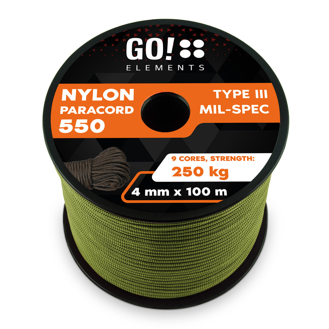 Paracord Seil 4mm Typ 550