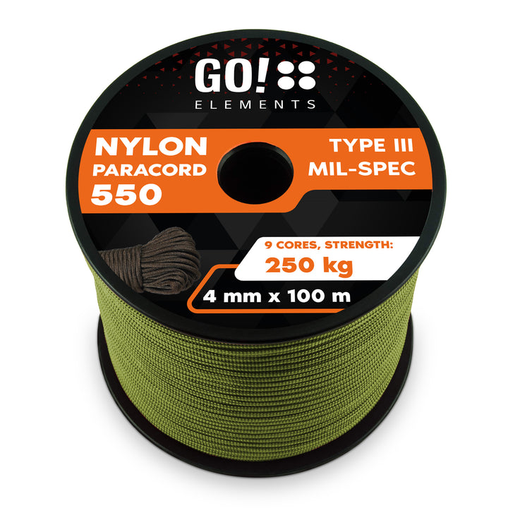 Paracord Seil 4mm Typ 550