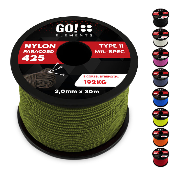 Paracord Seil 3mm Typ 425